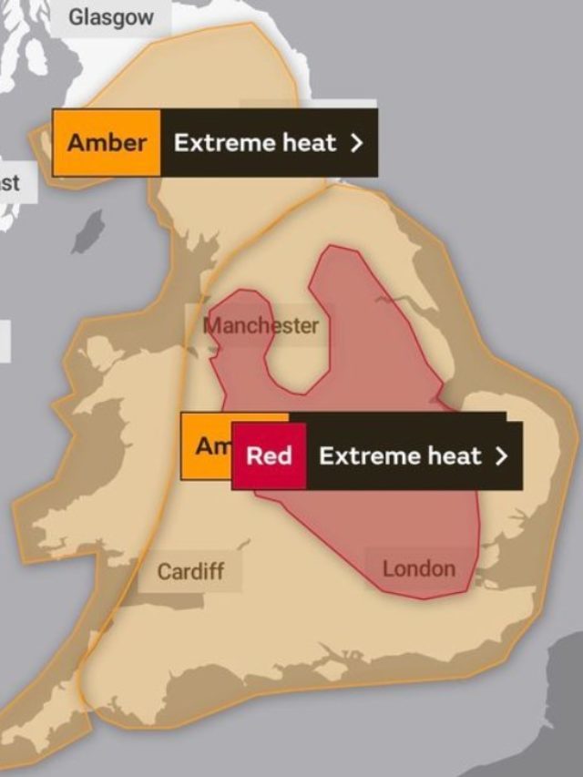 Met Office declares a national emergency  for extreme heat