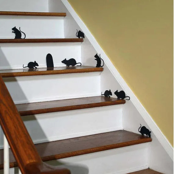 Mouse Infested Stairway