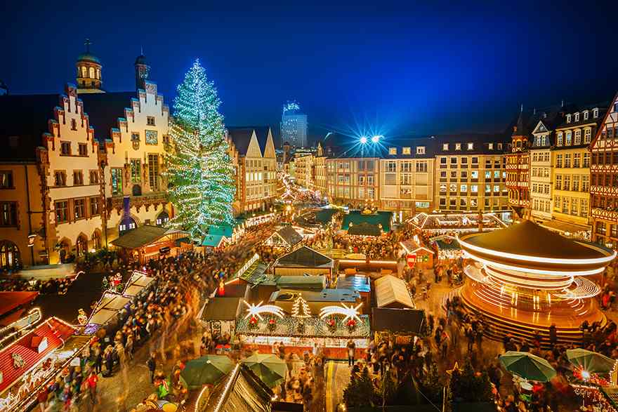 Birmingham’s Frankfurt Christmas market, England: