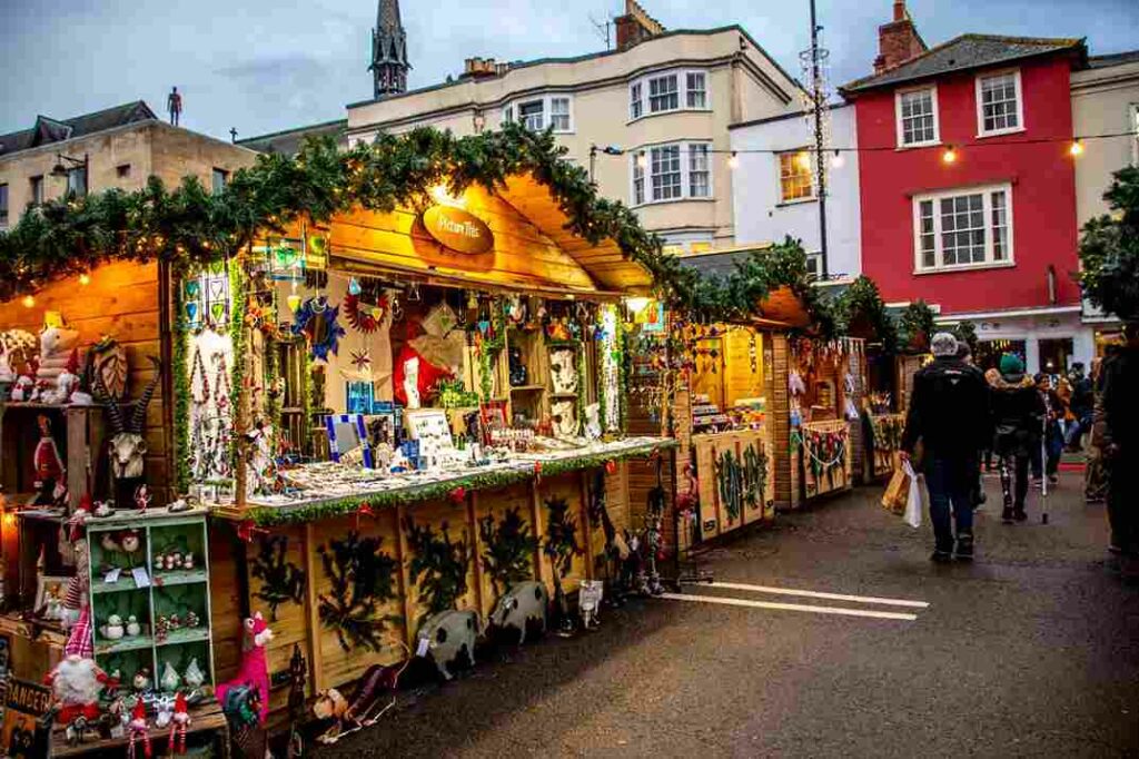 Oxford Christmas Market, England: