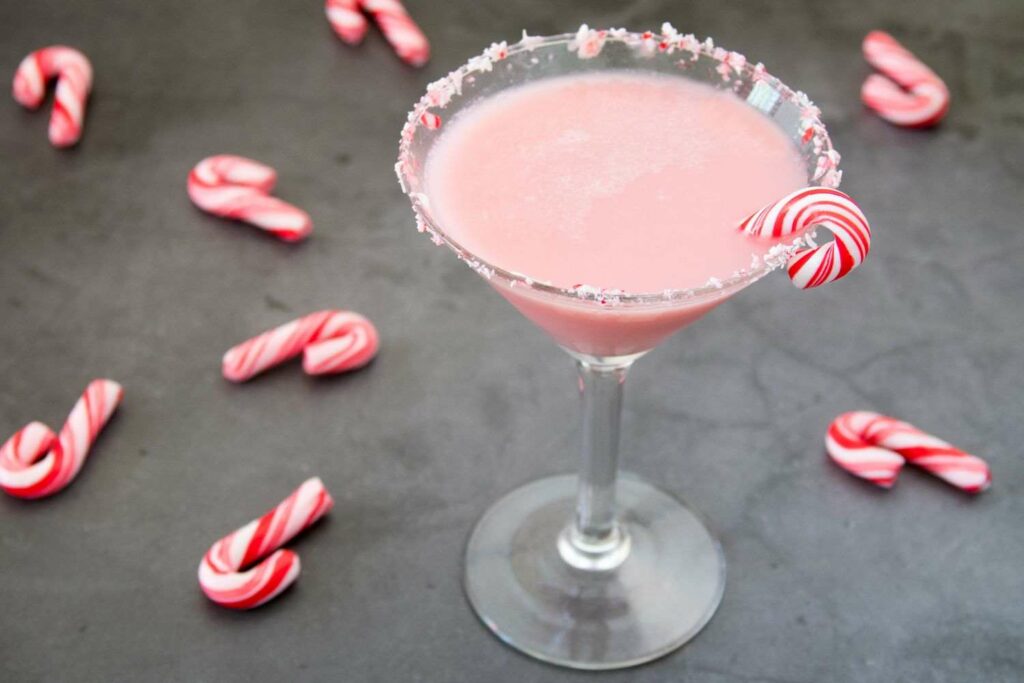 Candy Cane Cocktail: