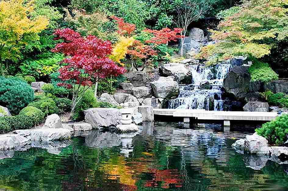 Kyoto Garden Waterfall, Holland Park