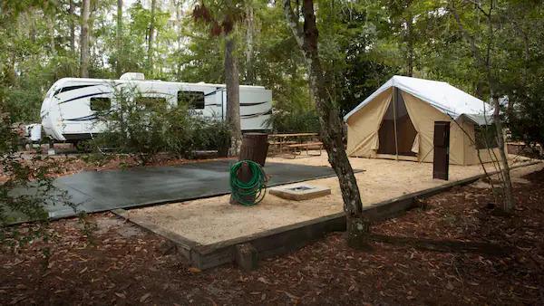 Campsites at Disney’s Fort Wilderness Resort