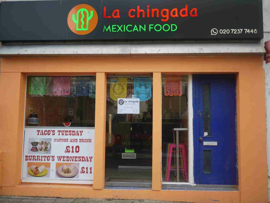 La Chingada Mexican restaurant