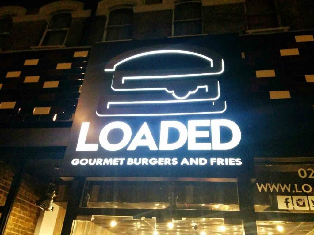 Loaded Gourmet Burgers and Fries